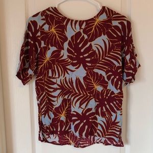 H&M Hawaiian top